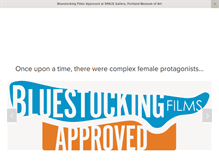 Tablet Screenshot of bluestockingfilms.com